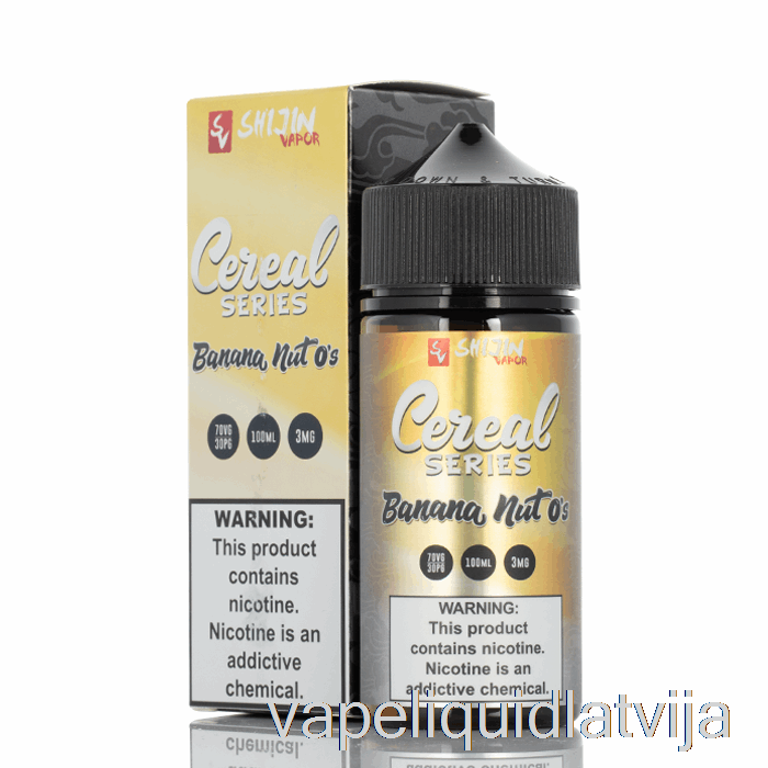 Banana Nut O's - Graudaugu Sērija - Shijin Tvaiki - 100ml 6mg Vape šķidrums